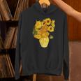 ゴッホのひまわりの現代美術の絵画 Hoodie