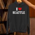 シアトル I Hearteattle I Loveeattle パーカー