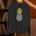 スポーツシャツ 面白いパイナップルデザイン ヴィンテージ バドミントン パーカー