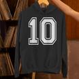 ナンバー10 誕生日ギフト スポーツ選手 チーム番号入りジャージ パーカー