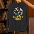 バター犬-彼のバターと一緒に犬面白いミーム パーカー