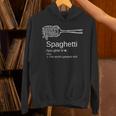 パスタ好きを意味する面白いスパゲッティ。 Hoodie
