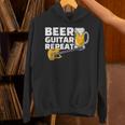 ビール ギター リピート ギター ベース ロックンロール ギタリスト向け パーカー