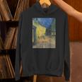 フィンセントファンゴッホの夜のカフェテラス Hoodie