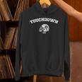 フットボールファンのためのアメリカンフットボールタッチダウン Hoodie