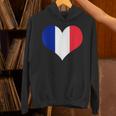 フランス国旗ラブハートフランス国旗 パーカー