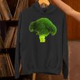ブロッコリー 写真 エンブレム Broccoli Photo Emblem Hoodie