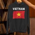 ベトナム国旗 ホリデー ビンテージ グランジ ベトナム国旗 パーカー