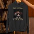 ボヘミアン キャットソディ 猫 子猫 ニャー パロディ 面白い 猫好き パーカー