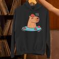 ポケットカピバラ 温泉に浸ける カピバラ Hoodie