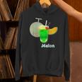 メロン 3 Melon メロンソーダ クリームソーダ カット 『デリシャス フルーツ』果物 リアル 面白い イラスト Hoodie