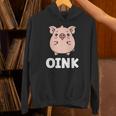 ユーモア豚 ミニマリスト かわいい 面白い豚 長袖tシャツ パーカー