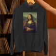 レオナルド・ダ・ヴィンチのモナリザ 長袖tシャツ パーカー