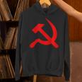 ロシア国旗 ロシア ソビエト ハンマーと鎌 Cccp ソ連 ギフト Hoodie