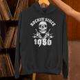 ロッキン・シンス1986年 36歳スカル・ロック・ハンズ Hoodie