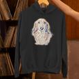 ロングヘア ダックスフンド ギフト かわいい ソーセージ 犬 レディース メンズ Hoodie