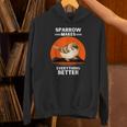 ヴィンテージ スズメの鳥 Make Everything Better スズメの鳥 パーカー