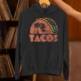 ヴィンテージタコスレトロビーチスタイル。 Hoodie
