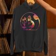 ヴィンテージネイティブアメリカンシンボル サンセット ココペリ Hoodie