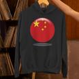 中国国旗サークル 中国人と中国を愛する方 パーカー
