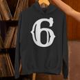 数字 6 インチ 白 大 太字 アメリカ 西部 スタイル フォント パーカー