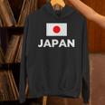 日の丸国旗 Japanワンポイント パーカー