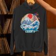 日本山 富士 大波 神奈川 日本 ヴィンテージアート Hoodie