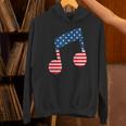 星条旗 アメリカ国旗 音符 Hoodie