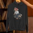犬 おもしろ バイク オートバイ ライダース バイカー 面白い いぬ Hoodie