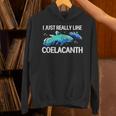 私はシーラカンスが本当に好きです Hoodie