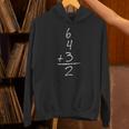 野球にインスパイアされた数学6 4 3 2 ダブルプレイソフトボールゲームtシャツ パーカー