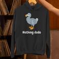 面白いドードーと言って：何もすることはありません。面白いドードーモチーフ パーカー