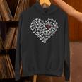 飛行機のクルーのためのaeroplane Love Heart パーカー
