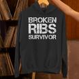 骨折した肋骨サバイバー パーカー