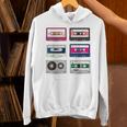 80 年代のロック カセットシャツ男性ヴィンテージ ロック カセット テープ Hoodie