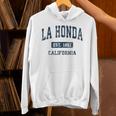 La Honda カリフォルニア Ca ビンテージ アスレチック スポーツデザイン Hoodie