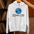 Linux Zorin Os タグラインとロゴ入り オープンソースos Hoodie