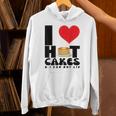 I Love Heart ホットケーキ パンケーキ Flapjacks Can Not Lie Foodie パーカー