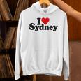 I Love Heartydneyyd Namee Australia パーカー