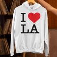 I Love La Top I Heart Los Angeles バケーションギフト パーカー