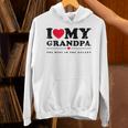 I Love My Grandpa I Heart My Grandpa パーカー