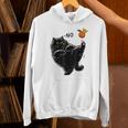 No Kings In America Black Cat Hoodie