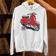 Piaggio クラシックスクーター イタリア製 ピンク Hoodie