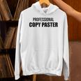 Professional Copy Paster Quote Developer Programmer パーカー