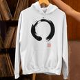 Zen Calligraphy Buddhist Enso Circle パーカー