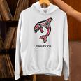 オークリー、カリフォルニア オルカキラー クジラ ネイティブアメリカン ギフト Hoodie