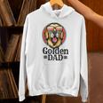 ゴールデンパパヴィンテージゴールデンレトリバー犬のための父親の日 パーカー
