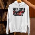 スー、スポーツカー、マッスルカー、レースカーのtシャツ。 パーカー