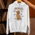 ラブラドゥードルの解剖学かわいい犬面白い犬ラブラドゥードル Hoodie