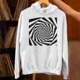 催眠術師 ヒプノシス グラフィック 目の錯覚 トリッピー スパイラル 幾何学模様 Hoodie